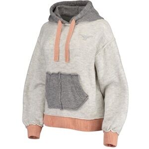 NWOT Gameday Couture Texas Longhorns Knit Tri-Blend Pullover Hoodie